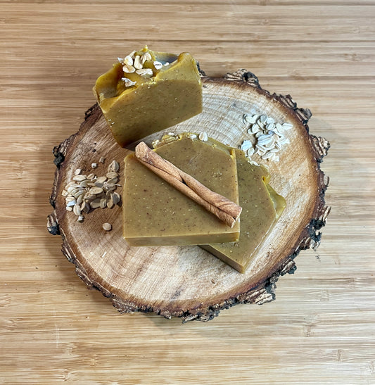 Pumpkin Oatmeal Soap Bar (includes beef tallow)