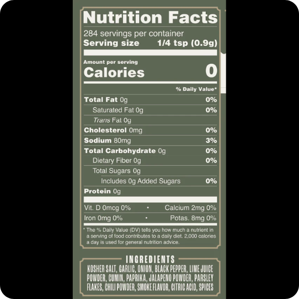 Zesty Ranchero: Tex-Mex Blend