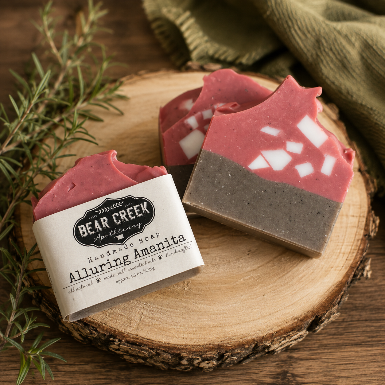 Alluring Amanita Soap Bar