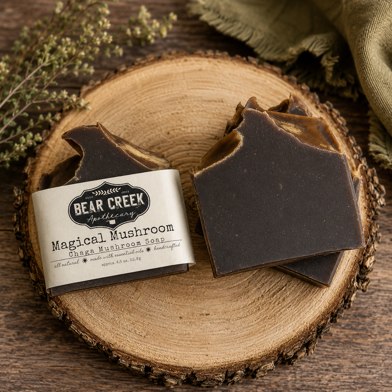 Magical Mushroom Soap Bar