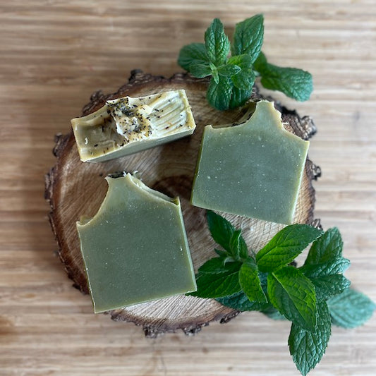 Spearmint (Aloe Vera) Soap Bar