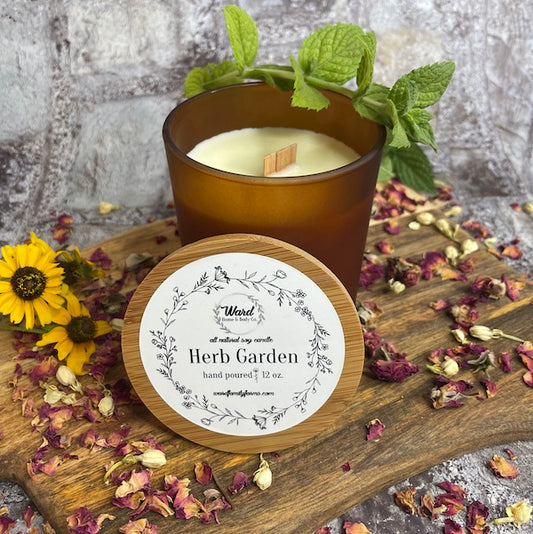 Herb Garden Candle (12oz. Glass)