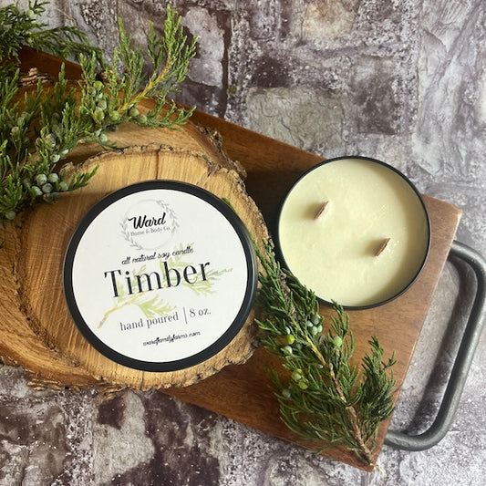 Timber Candle